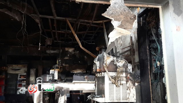 قلنسوة : اندلاع حريق بداخل مقهى ومطعم يلحق أضرارا مادية جسيمة 